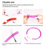 Glowing Dog Collar Waterproof USB Rechargeable - Image 8