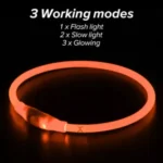 Glowing Dog Collar Waterproof USB Rechargeable - Image 20