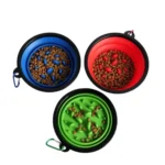 Pet Daily Kit Foldable Dog Travel Silicone Bowl