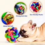 Bite-Resistant Rubber Ball Toy for Pet
